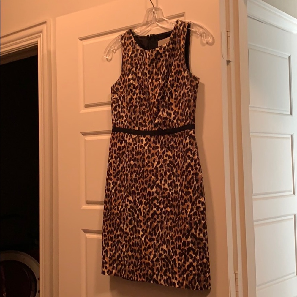 Loft Leopard Dress